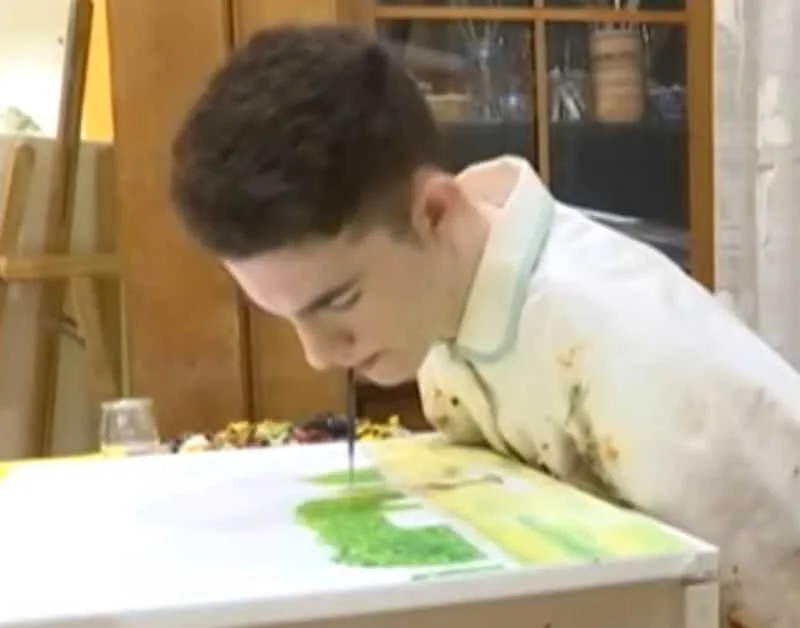 Asociación de Pintores con la Boca y con el Pie