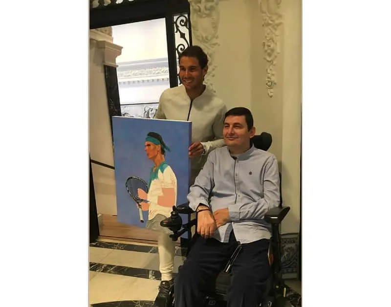 Asociación de Pintores con la Boca y con el Pie