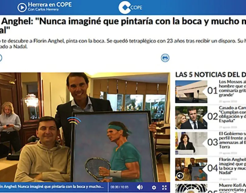 Asociación de Pintores con la Boca y con el Pie