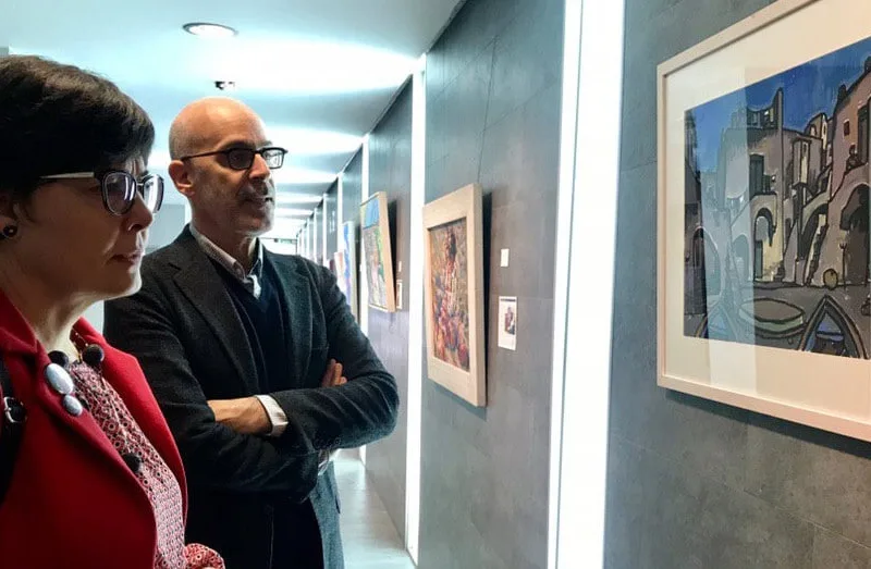 Asociación de Pintores con la Boca y con el Pie