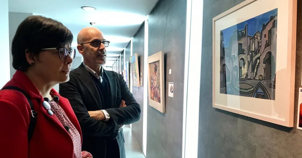Asociación de Pintores con la Boca y con el Pie