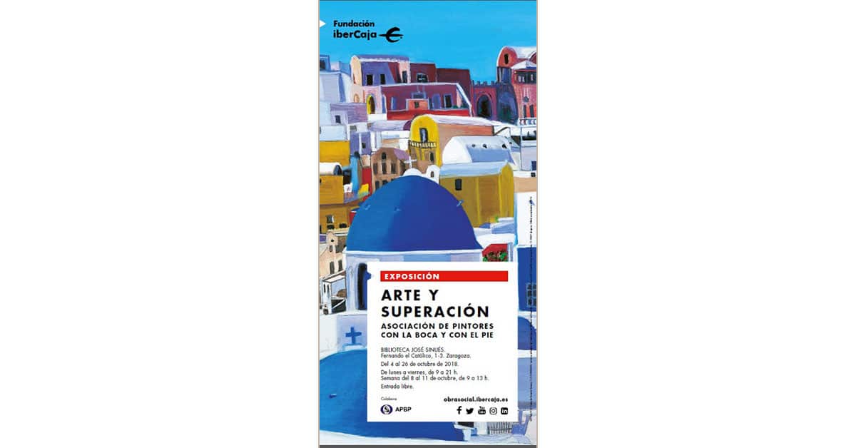 Exposición Internacional de la Asociación de Pintores Boca Pie en Zaragoza
