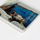Agenda anual anillada "El burro" Asociación de Pintores con la Boca y con el Pie
