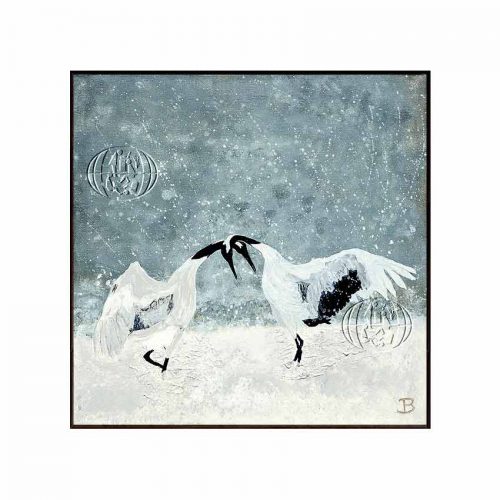 "Dancing crane birds" de Brit Grøtterud SKOTLAND