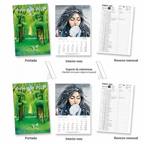 Colección 2 Calendarios 2022