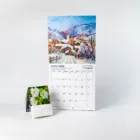 Calendario artístico de pared Asociación de Pintores con la Boca y con el Pie
