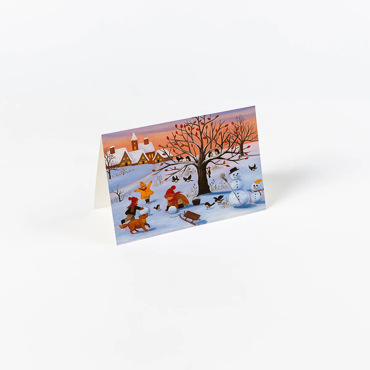 Tarjetas de Navidad Asociación de Pintores con la Boca y con el Pie