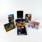 Tarjetas de Navidad + Calendario de Mesa 2025 Asociación de Pintores con la Boca y con el Pie