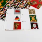 Papel de regalo de Navidad Asociación de Pintores con la Boca y con el Pie