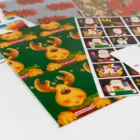 Papel de regalo de Navidad Asociación de Pintores con la Boca y con el Pie