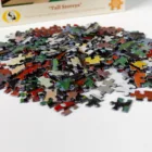 Puzzle "Edificio" Asociación de Pintores con la Boca y con el Pie