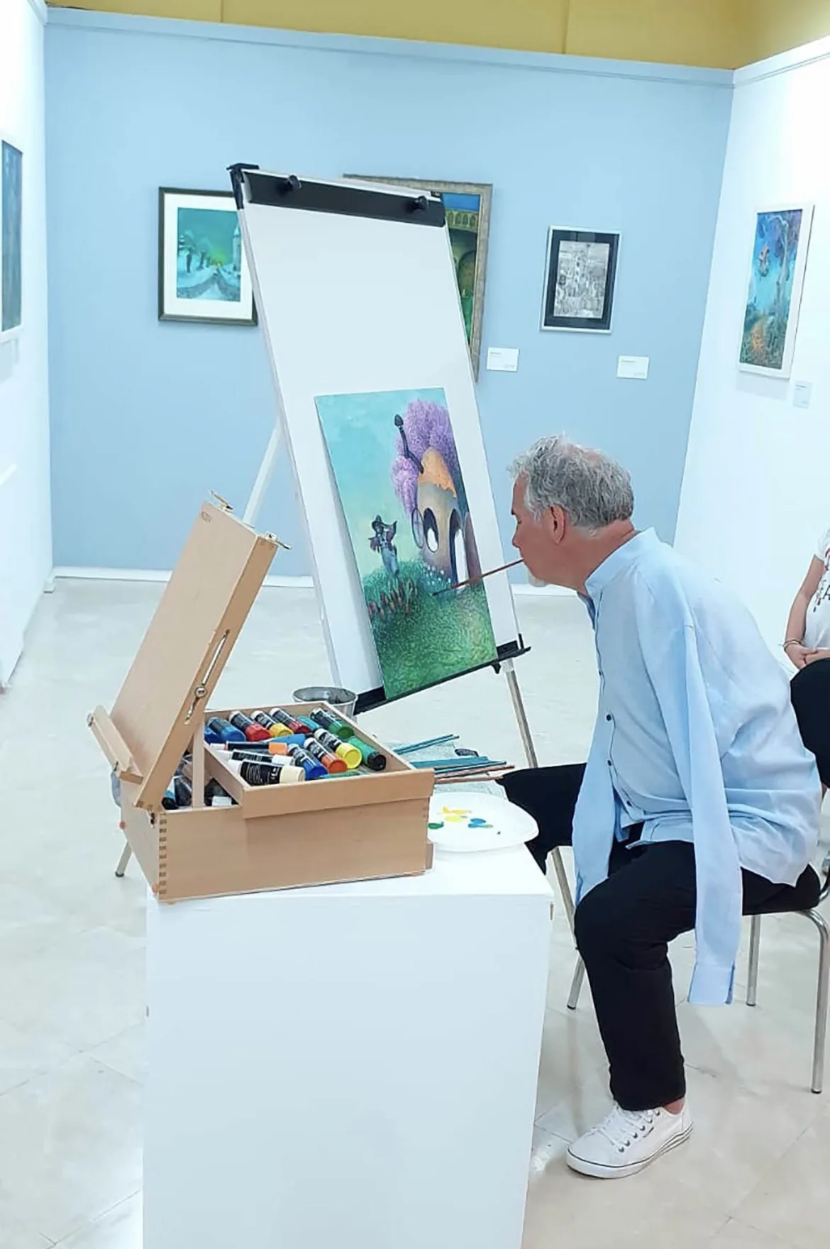 Asociación de Pintores con la Boca y con el Pie