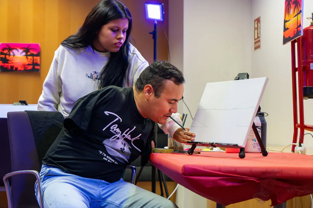 Asociación de Pintores con la Boca y con el Pie Asociación de Pintores con la Boca y con el Pie