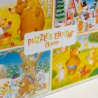 Puzzle Infantil Asociación de Pintores con la Boca y con el Pie