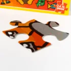 Puzzle "Gigante suelo" Asociación de Pintores con la Boca y con el Pie